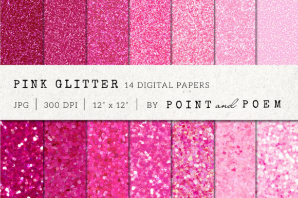 Download Pink Glitter Digital Paper - Digital paper Collection