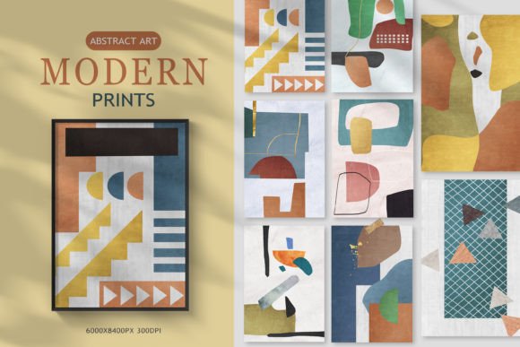 Download Modern Abstract Art Prints, Wall Art, - Premium Resources