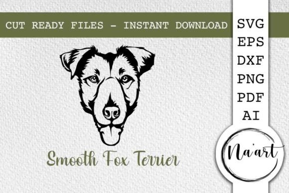 Download Smooth Fox Terrier SVG, Vector Dog - Smooth Collection