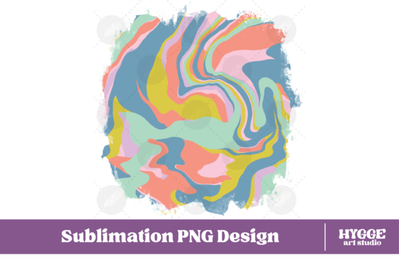 Download Retro Background Png Fluid Marble Paper - Png Collection