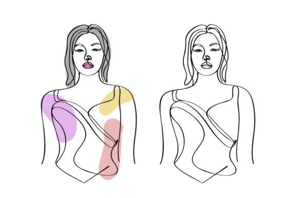 Download Woman Figure Abstract Line Art - Woman figure Collection