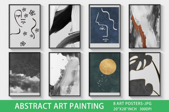 Download Nordic Abstract Art Prints, Wall Art, - Premium Resources