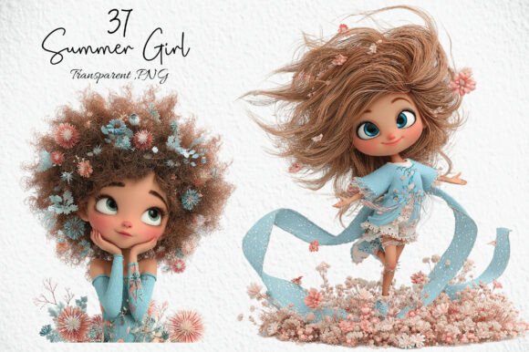 Download Boho Summer Girl PNG Clipart Bundle - Png Collection