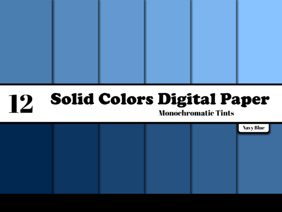 Download Navy Blue Solid Colors Digital Paper - Digital paper Collection