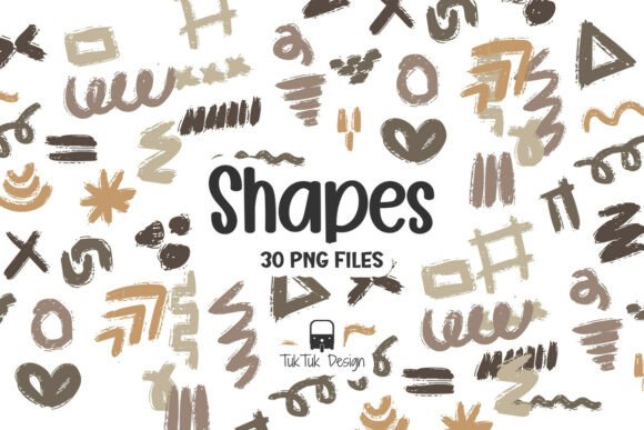 Download Abstract Shapes, Hand Drawn Png Clipart - Png Collection