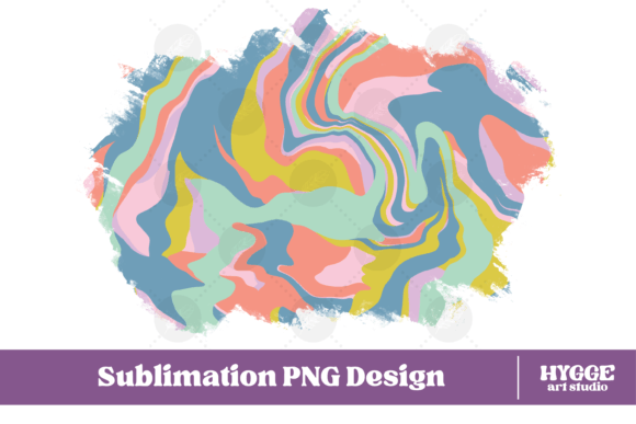 Download Retro Background Png Fluid Marble Paper - Png Collection